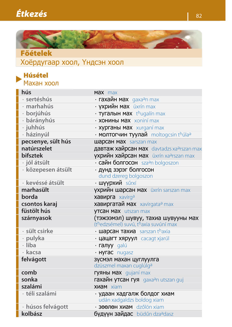 Mongol társalgás